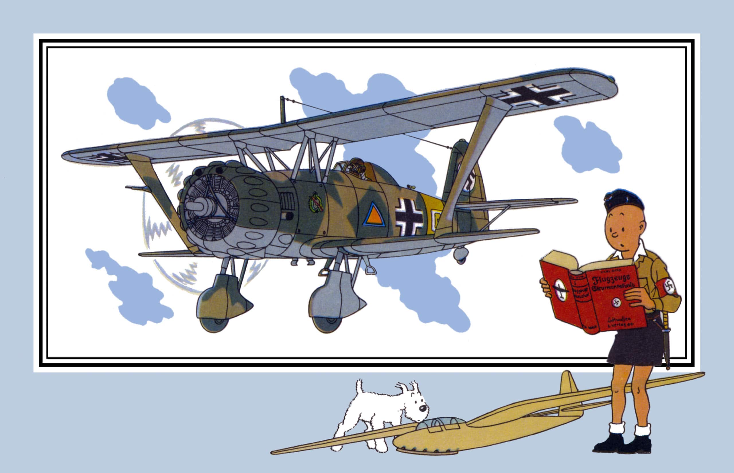 3.  HENSCHEL HS-123 B - 1935 - Allemagne